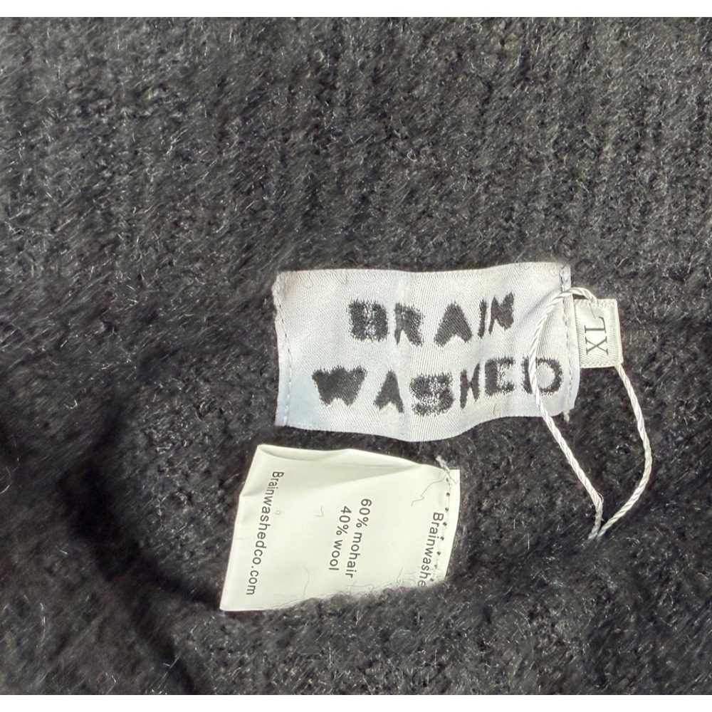 Brainwashed Men's Mohair Shorts Black Sz XL NWT - Picture 3 of 10